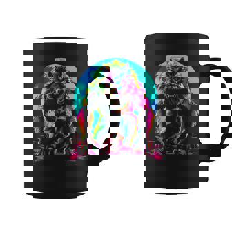 Werewolf Wolf Moon Popart Coffee Mug - Thegiftio