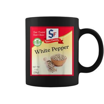 White Pepper Condiment Costume Holiday Spice Costumes Coffee Mug - Thegiftio UK