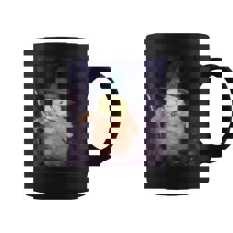 Wizard Cat Meme Vintage Halloween Coffee Mug | Mazezy