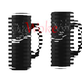Woke Zero Diseño Irónico Antienredos Taza de café - Regaloses