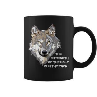 Wolf Pack La Force Du Loup Est Dans Le Pack Tasse - Cadeauxyz