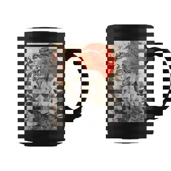 Wolf Wolves Japan Japanese Anime Graphic Coffee Mug | Mazezy