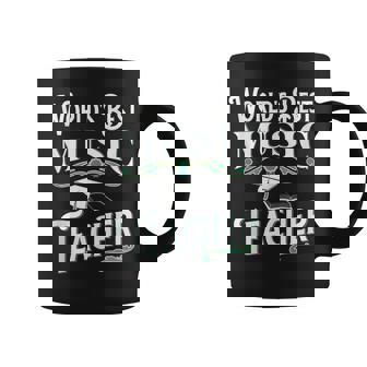 World's Best Music Teacher For Teacher Appreciation Tank Top Coffee Mug | Mazezy