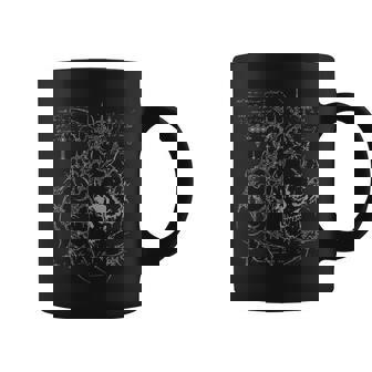 Y2k Grunge Goth Alt Skull Sigilism Vintage Graphic Coffee Mug | Seseable CA