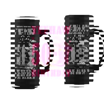Yeehaw It's My 50Th Birthday Cowgirl Country Western Girl Coffee Mug - Thegiftio