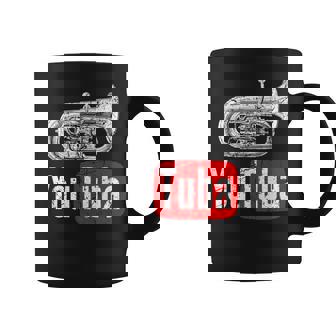 You Tuba 面白いマーチングバンド ヴィンテージ チューバ ユーフォニアム コーヒーマグ - Kawaiitshirt