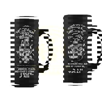 If You're Going To Fight Fight Like You're Third Monkey Coffee Mug - Monsterry