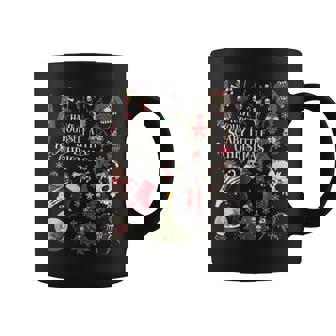 Have Yourself A Scary Little Christmas Skeleton Spooky Xmas Coffee Mug | Seseable FR