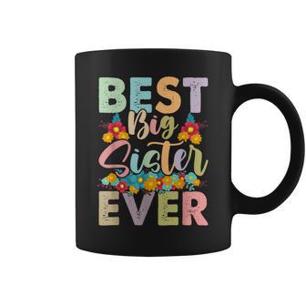 Youth Best Big Sister Ever Girl's Baby Announcement Idea Coffee Mug - Thegiftio UK