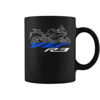 Yzf R3 2019-2024 Pour Les Cyclistes Deport Moto Tasse - Cadeauxyz