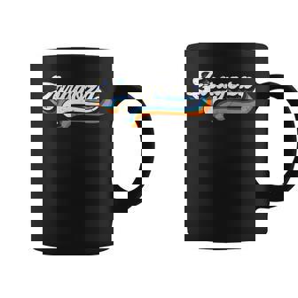 Zaragoza Ciudade De España Retrointageouvenir Manga Larga Taza de café - Regaloses