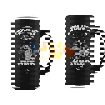 Zuhause Ist Wo Meine Hühnerind Landwirt Bauer Hof Tiere Tassen - Seseable