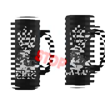 いじめやめる いじめ防止 ピンクデー ユニティデイ コーヒーマグ - Kawaiitshirt