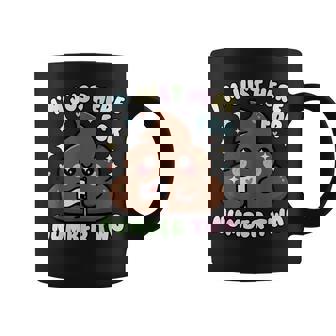 おもしろうんち二日目のためだけにここにいるよ コーヒーマグ - Kawaiitshirt