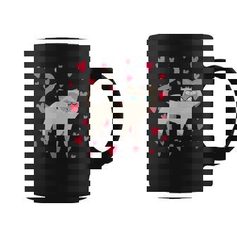 かわいいシャム猫プリント コーヒーマグ - Kawaiitshirt