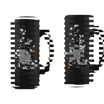 かわいい花 面白い動物キツネザル コーヒーマグ - Kawaiitshirt