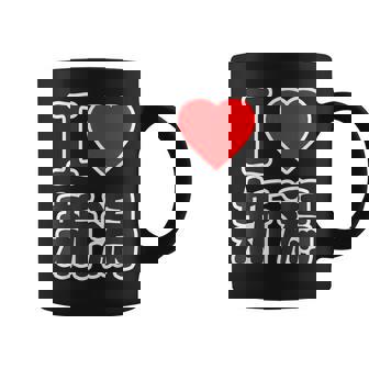 アイラブ・新潟（I Love ハート）Big 大きな文字 ハート【47都道府県】ジモティ お土産 面白 コーヒーマグ - Kawaiitshirt