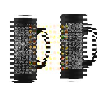 イタリア語-ブレインローz世代面白いミーム90ブレインロットキャラクター 長袖tシャツ コーヒーマグ - Kawaiitshirt