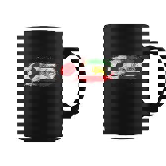 イランと日本一緒、半分日本人、半分イラン人 コーヒーマグ - Kawaiitshirt