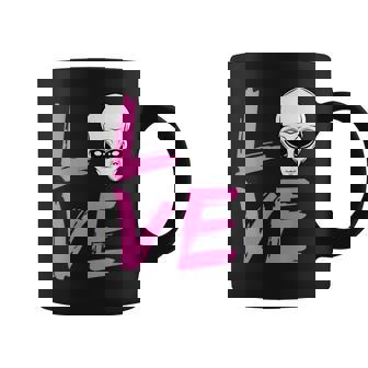 エイリアンラバーtシャツ エイリアンフェイス Ufo ファニーtシャツ コーヒーマグ - Kawaiitshirt