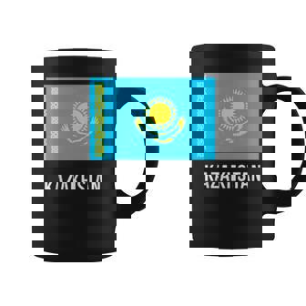 カザフスタン フラッグシャツ コーヒーマグ - Kawaiitshirt