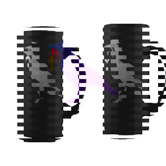 カラス カラス カラス シャツ ゴールド キーホルダー 青い鳥 カラス コーヒーマグ - Kawaiitshirt