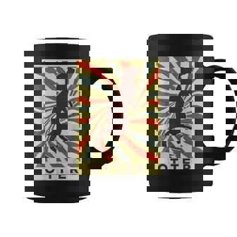 カワウソ 動物 レトロ ヴィンテージ カワウソ コーヒーマグ - Kawaiitshirt