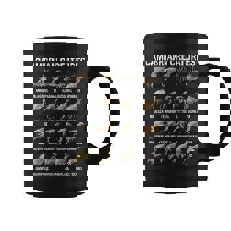 カンブリア紀の生き物チャート先史時代の生活古生物学 コーヒーマグ - Kawaiitshirt