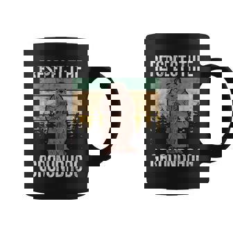 グラウンド・ホッグ Respect The Groundhog コーヒーマグ - Kawaiitshirt