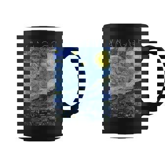 ゴッホ 星月夜 芸術家のためのアート 長袖tシャツ コーヒーマグ - Kawaiitshirt