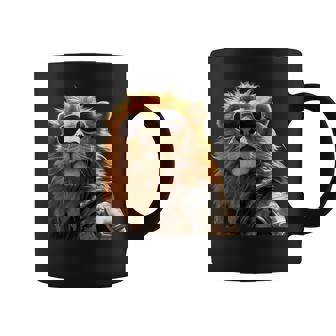 サングラスをかけたライオン 動物大好きライオン かわいいライオン コーヒーマグ - Kawaiitshirt