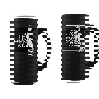 ザ・ホース・フェイス The Horse Face 午年 馬【十二支 干支】2026年 ブランド パロディ コーヒーマグ - Kawaiitshirt