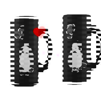 シマエナガ『ハート』白い鳥【どうぶつフレンズ】動物 ゆるくて かわいい コーヒーマグ - Kawaiitshirt