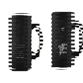 シャツは着たくない-ヴィンテージ・フィロソフィー・バートルビー コーヒーマグ - Kawaiitshirt