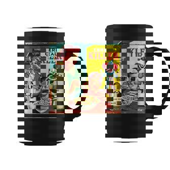 シリアルシリアルキラー音声しゃれミッドセンチュリー広告ユーモア コーヒーマグ - Kawaiitshirt