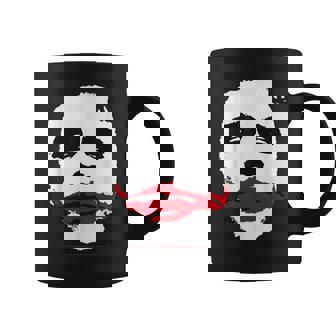 ダークナイトジョーカーの顔 ミニマリスト 象徴的なイメージ コーヒーマグ - Kawaiitshirt