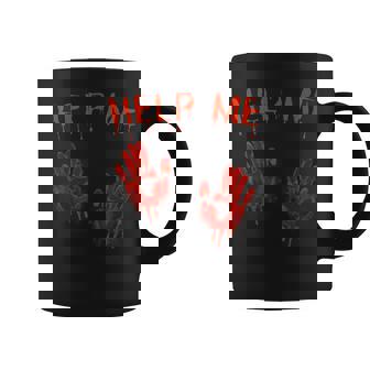 ハロウィーン-血まみれの手血のスプラッターコスチュームゾンビ コーヒーマグ - Kawaiitshirt