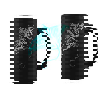 ハワイ トライバル マンタレイ ハワイアン シャツ サメの恋人 コーヒーマグ - Kawaiitshirt