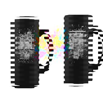 バスケットボール バスケ 面白tシャツ カラフル ゴール おもしろ 服 バスケ部 グッズ ネタ メンズ コーヒーマグ - Kawaiitshirt