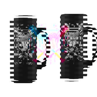 バレンタイン 野球 ハート 滴る アイスクリーム ミニハート コーヒーマグ - Kawaiitshirt