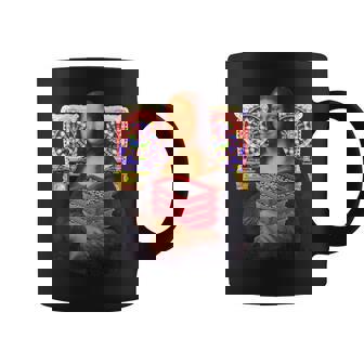 パチンカス 面白いtシャツ モナリザ パチンコ ギャンブル メンズ おもしろ 服 おもしろグッズ ネタ ウケ狙い 長袖tシャツ コーヒーマグ - Kawaiitshirt