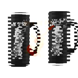 ビション・フリーゼ ギターを弾く ロックンロール 犬好き コーヒーマグ - Kawaiitshirt