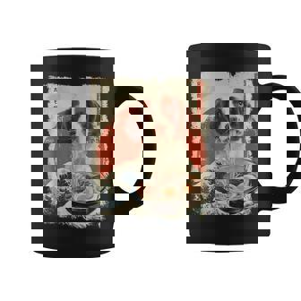 ブリタニー・スパニエル Brittany Spaniel Dog Ramen Japanese Noodles Coffee Mug - Seseable