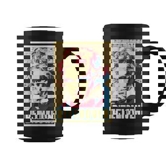 ベートーベン クラシカル音楽作曲家 レトロ コーヒーマグ - Kawaiitshirt