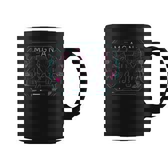 ミーガン Dance Mode Neon Tech コーヒーマグ - Kawaiitshirt
