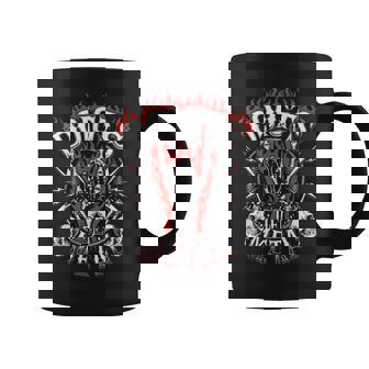 メタルフィンガーギフト ヘビーウルトラハードロック 嘔吐 ユーモア コーヒーマグ - Kawaiitshirt