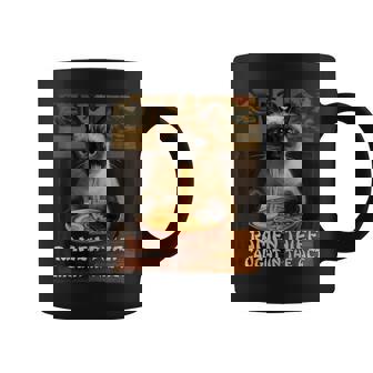 ラーメン猫 シャム猫 ラーメンを食べるラーメン泥棒 グランジ コーヒーマグ - Kawaiitshirt