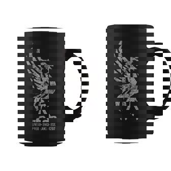 リバプール イングランド Est1207 Colossal Liverbird Grey Age コーヒーマグ - Kawaiitshirt