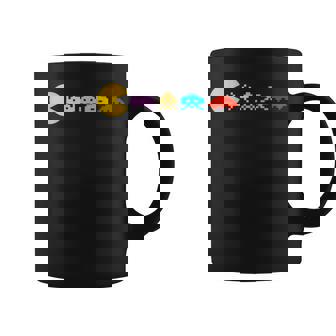 レトロヴィンテージ80年代アーケードゲームインベーダーマッシュアップ コーヒーマグ - Kawaiitshirt