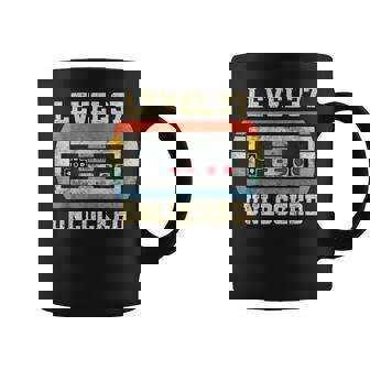 レベル 37 アンロック 37歳 ギフト 面白い ゲーマー 37歳の誕生日 コーヒーマグ - Kawaiitshirt